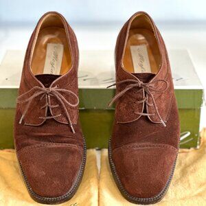 Mens, Brown Suede Mezlan Shoes